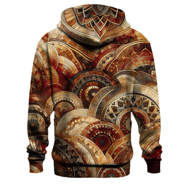 Earthy Mosaic Hoodie