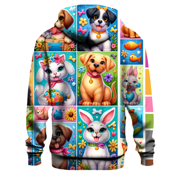 Charming Pet Portraits Hoodie