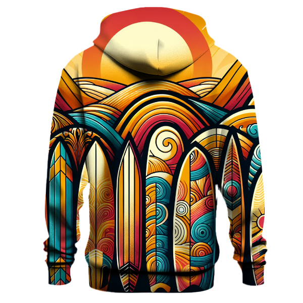 Chill Vibes Surf Culture Hoodie