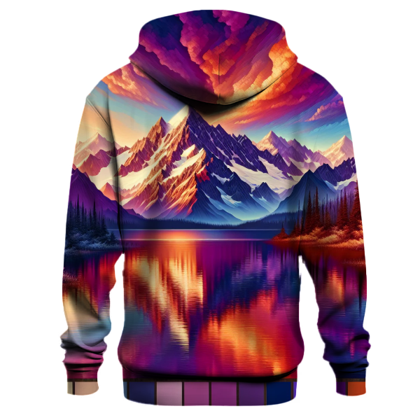 Rustic Mountainscape Hoodie