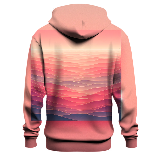 Coral Twilight Hoodie