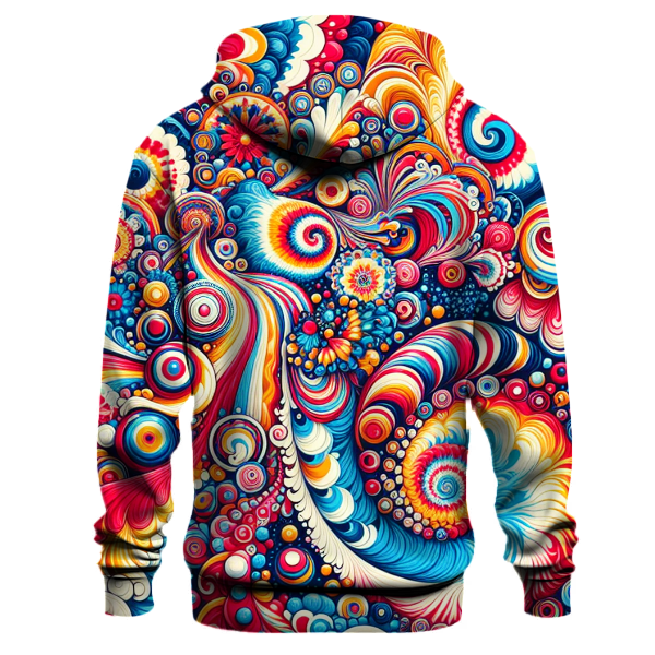Colorful Tie-Dye Love Hoodie