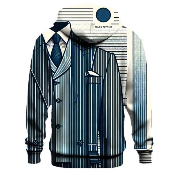 Chic Pinstripe Rhythm Hoodie