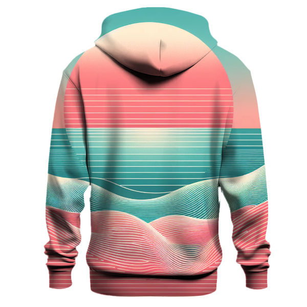 Ocean Sunset Glow Hoodie