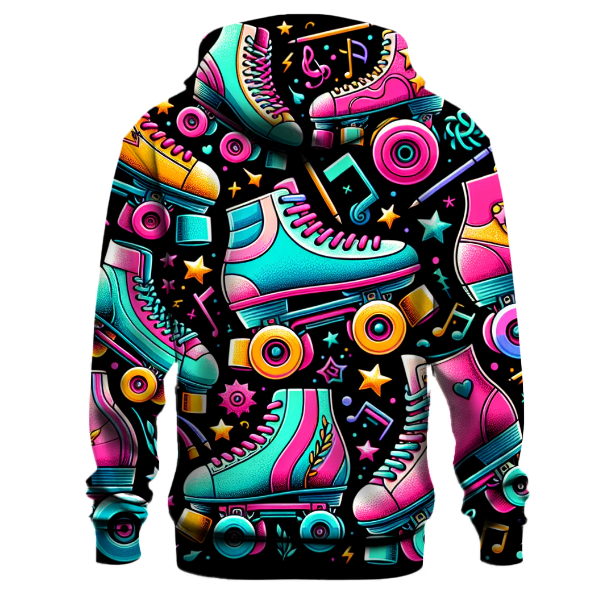 Vintage Vibe Roller Skate Hoodie