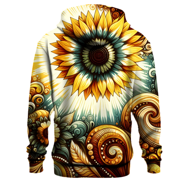 Sunflower Dreams Tie-Dye Hoodie