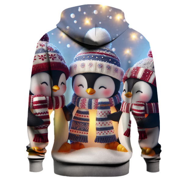 Cozy Penguin Family Hoodie