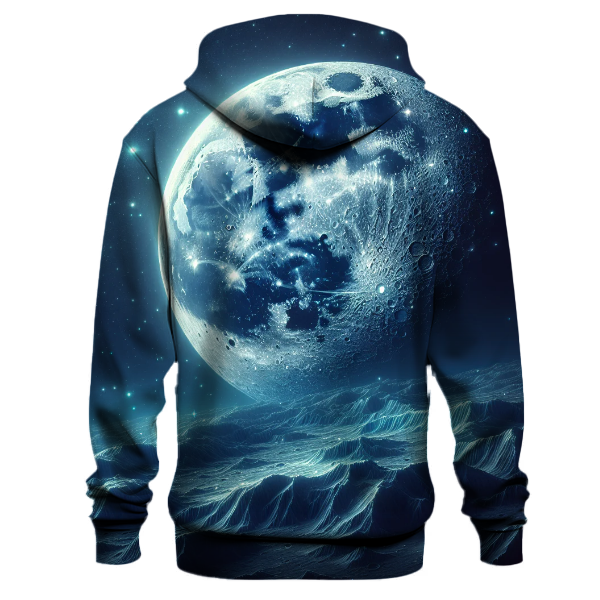 Enchanting Lunar Landscape Hoodie