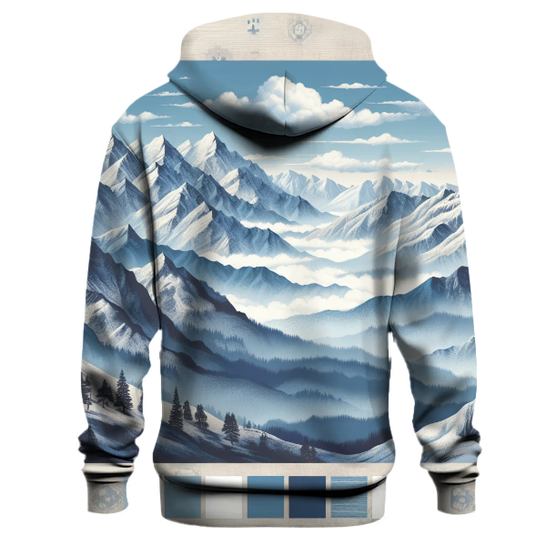 Serene Himalayan Peaks Hoodie