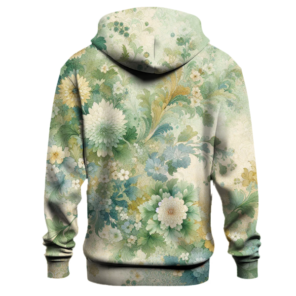 Spring Meadow Tie-Dye Design Hoodie