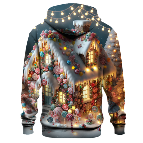Festive Candy Cottage Hoodie