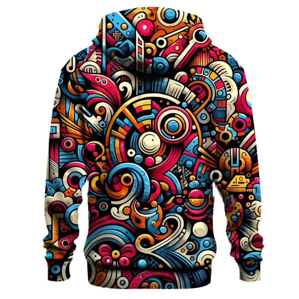 Graffiti Art Explosion Hoodie