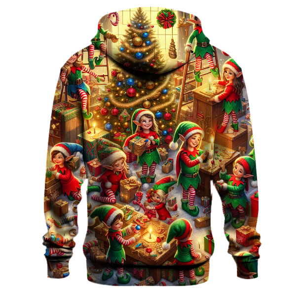 Jolly Elf Crew Hoodie