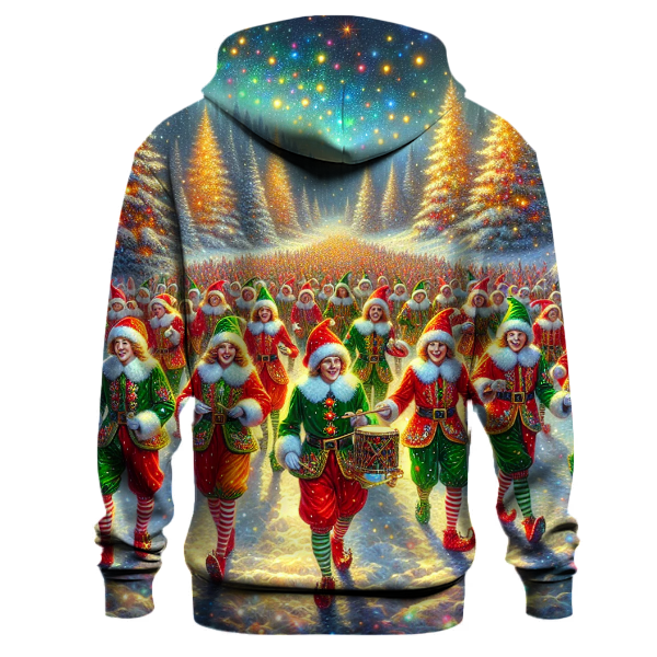 Cheerful Elf Parade Hoodie