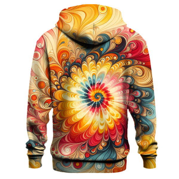Rising Sun Tie-Dye Hoodie