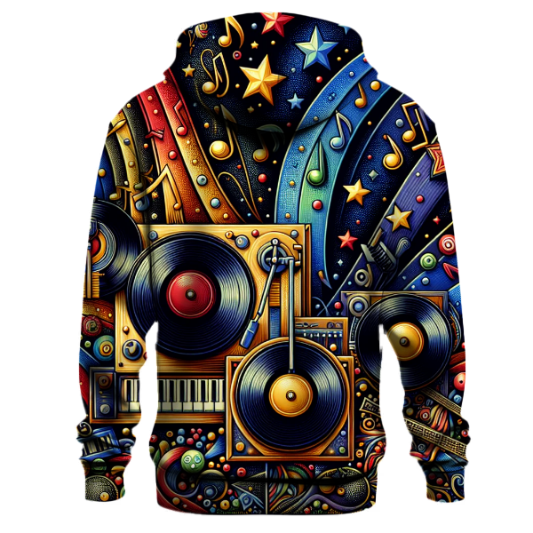 Nostalgic Record Players Hoodie