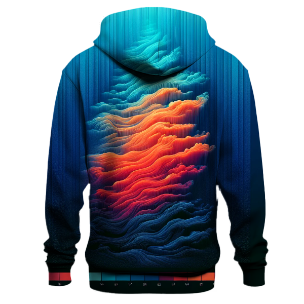 Coral Reef Bliss Gradient Hoodie