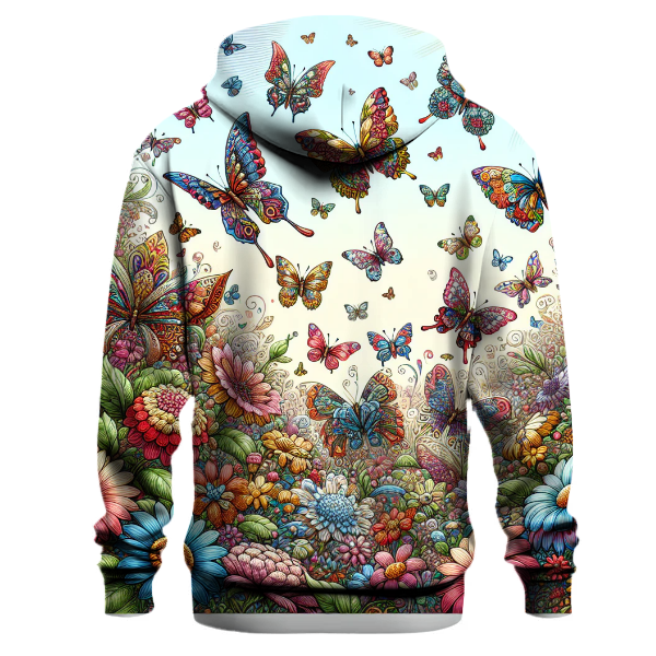Artistic Butterfly Dance Hoodie