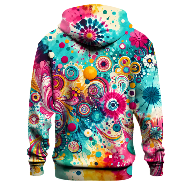 Fiesta Vibe Tie-Dye Hoodie