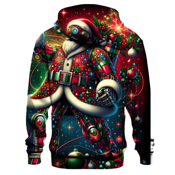 Merry Christmas Robot Hoodie