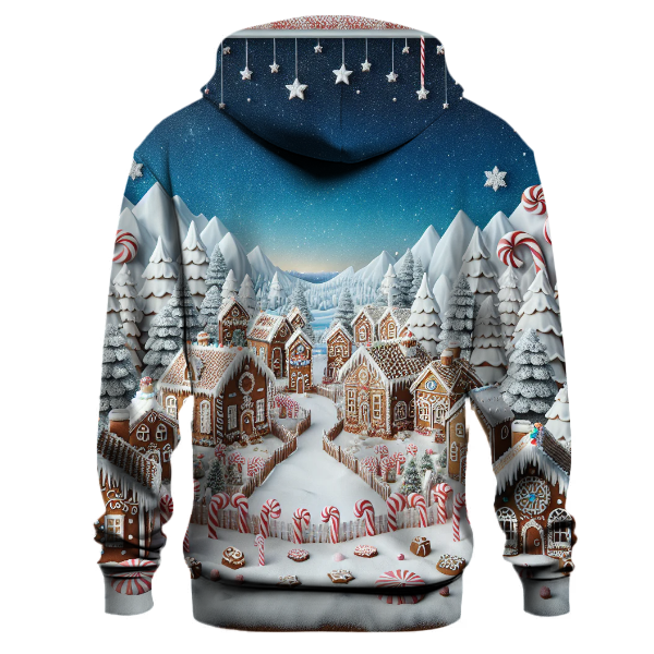 Christmas Gingerbread Village Hoodie
