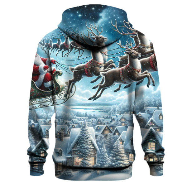 Magical Reindeer Sleigh Hoodie