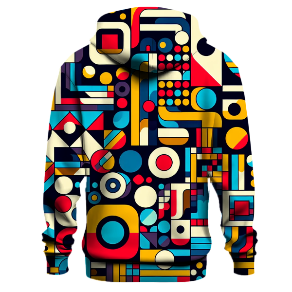 Retro Abstract Art Hoodie