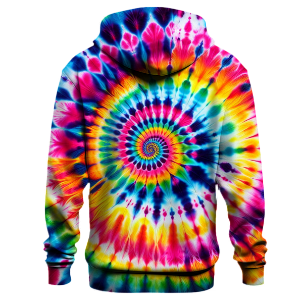 Cosmic Rainbow Spiral Hoodie