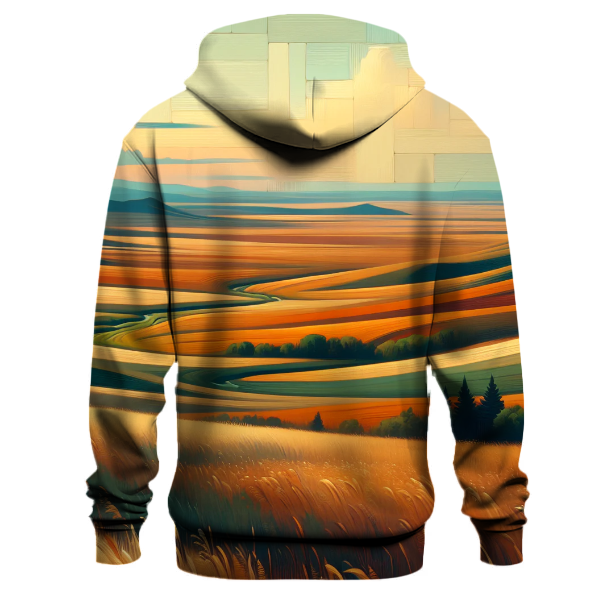 Peaceful Prairie Fields Hoodie
