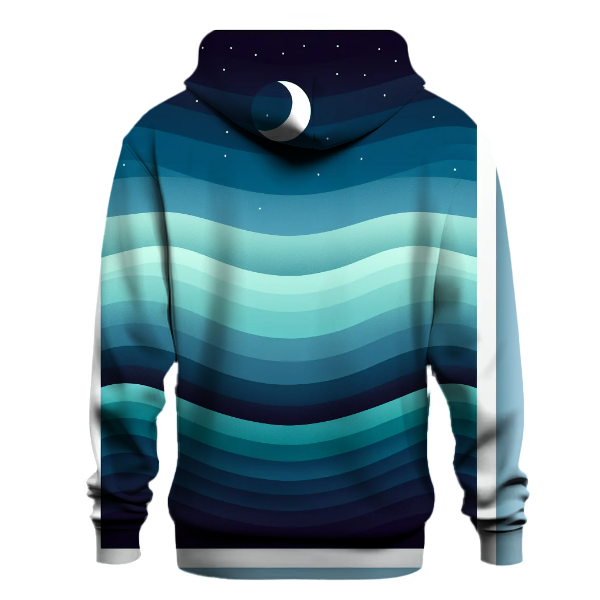 Moonlit Lagoon Gradient Hoodie