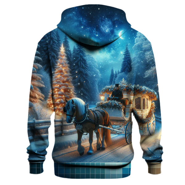 Classic Christmas Carriage Ride Hoodie