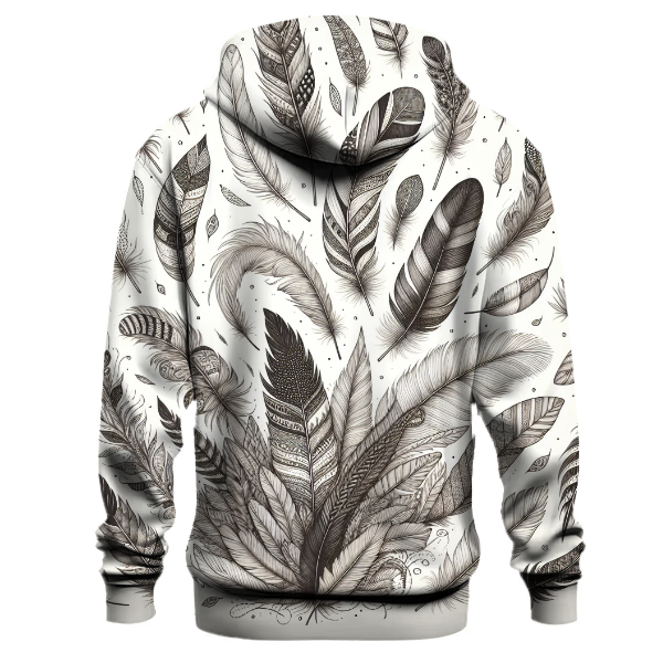 Ethereal Feather Dance Hoodie