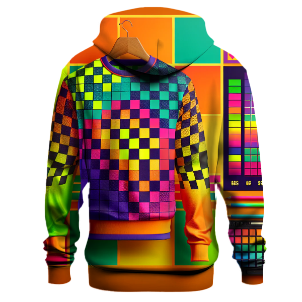 Funky Checkerboard Mania Hoodie