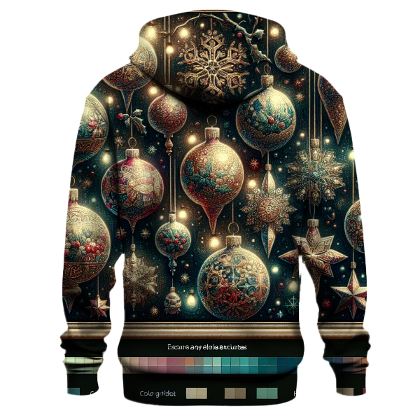 Antique Christmas Ornament Collection Hoodie