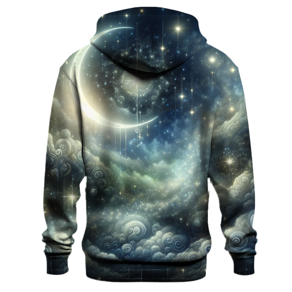 Celestial Dreams Night Sky Hoodie