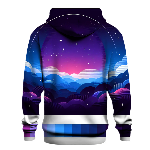 Galactic Twilight Gradient Hoodie