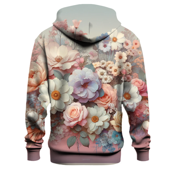 Dreamy Floral Symphony Hoodie