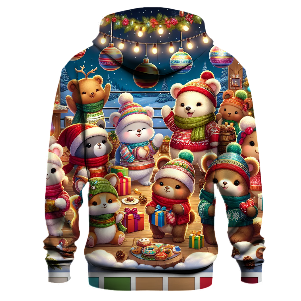 Cuddly Christmas Critters Hoodie