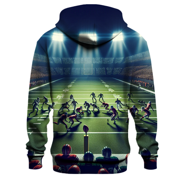 Football Touchdown Drive Hoodie