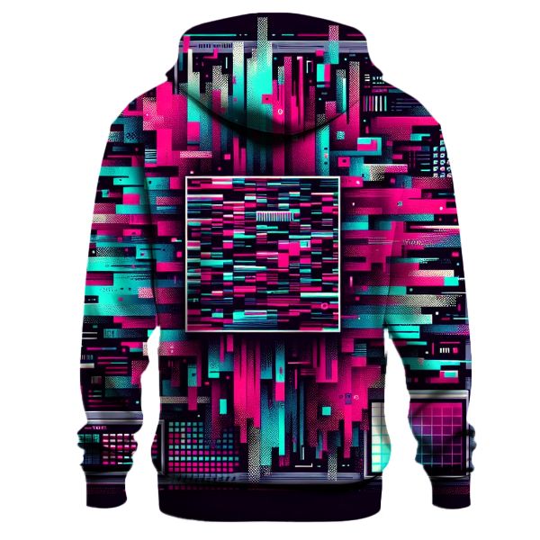 Digital Glitch Hoodie