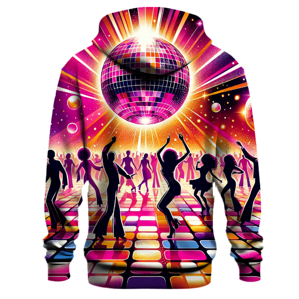 Disco Fever 80s Style Hoodie