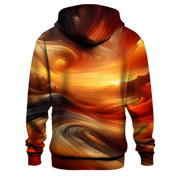 Earthy Desert Sunset Hoodie