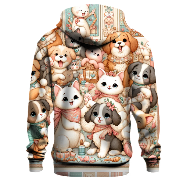Cuddly Pet Companions Hoodie