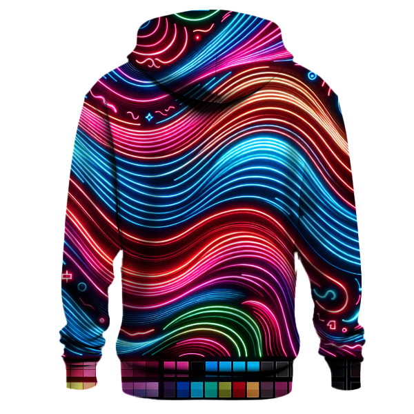Laser Waves Delight Hoodie
