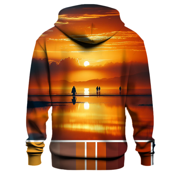 Golden Sunset Radiance Hoodie