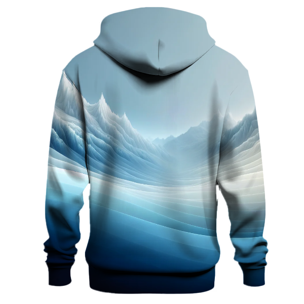 Frosty Glacier Gradient Hoodie