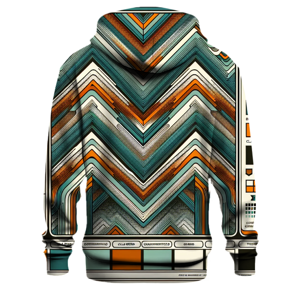 Classic Chevron Vibes Hoodie