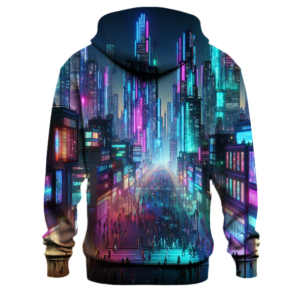 Tech Noir Vibe Hoodie