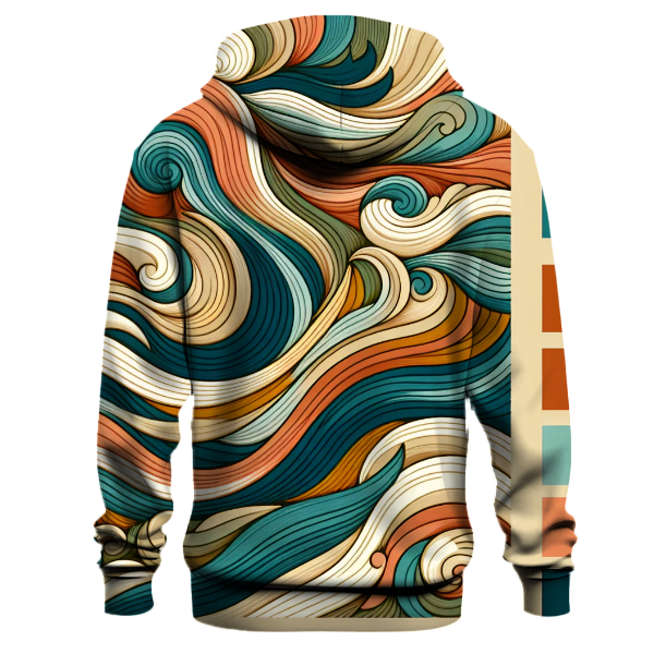 Peaceful Hippy Waves Hoodie