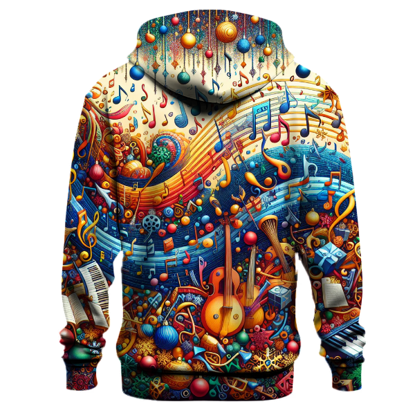Merry Musical Notes Hoodie